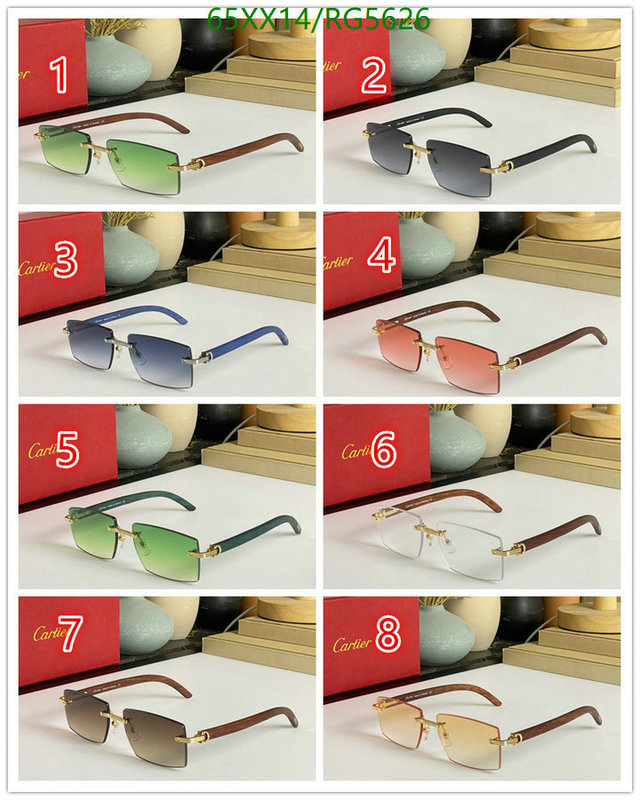 Glasses-Cartier, Code: RG5626,$: 65USD