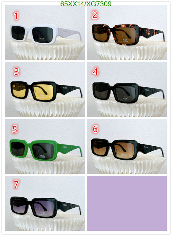 Glasses-Prada, Code: XG7309,$: 65USD