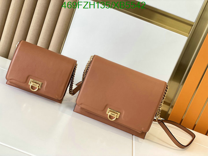 Ferragamo Bag-(Mirror)-Diagonal-,Code: XB5542,