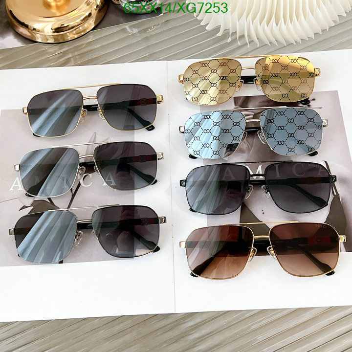 Glasses-Gucci, Code: XG7253,$: 65USD
