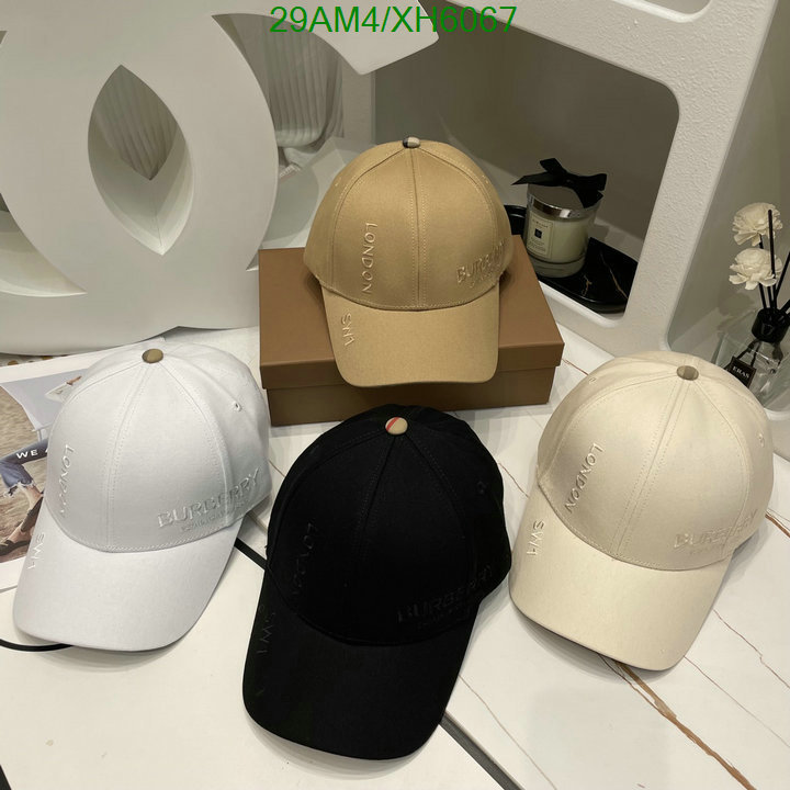 Cap -(Hat)-Burberry, Code: XH6067,$: 29USD