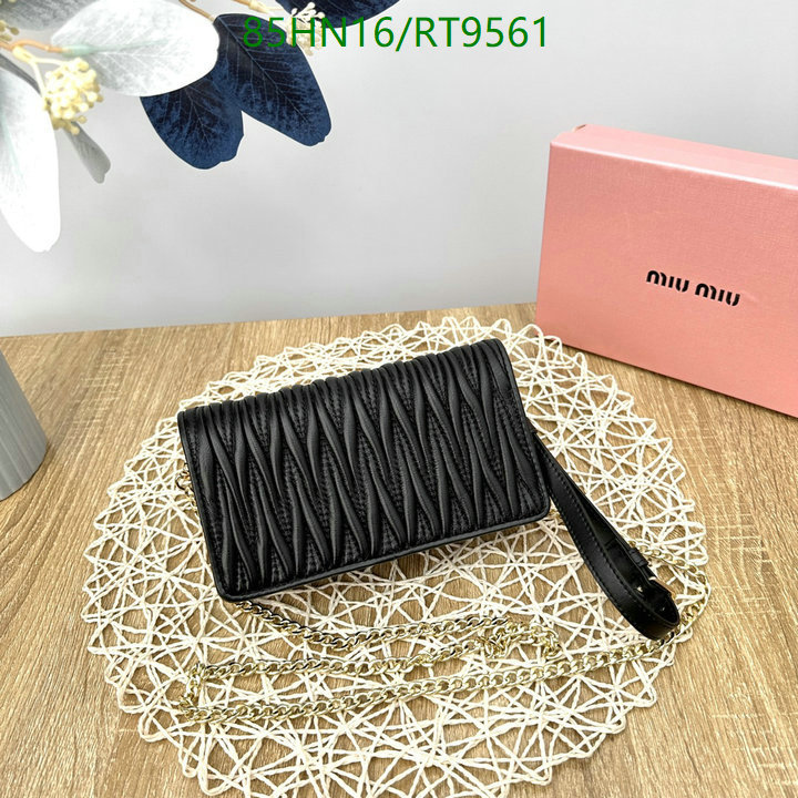 Miu Miu Bag-(4A)-Wallet- Code: RB9561 $: 85USD