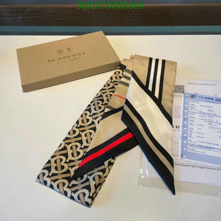 Scarf-Burberry, Code: XM5801,$: 39USD