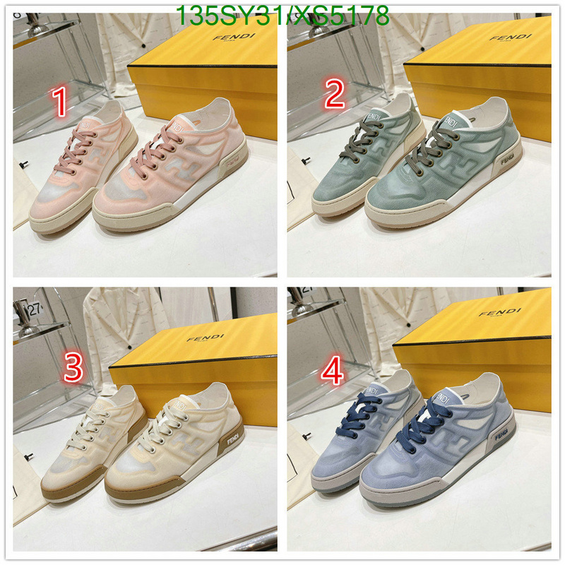 Women Shoes-Fendi, Code: XS5178,$: 135USD