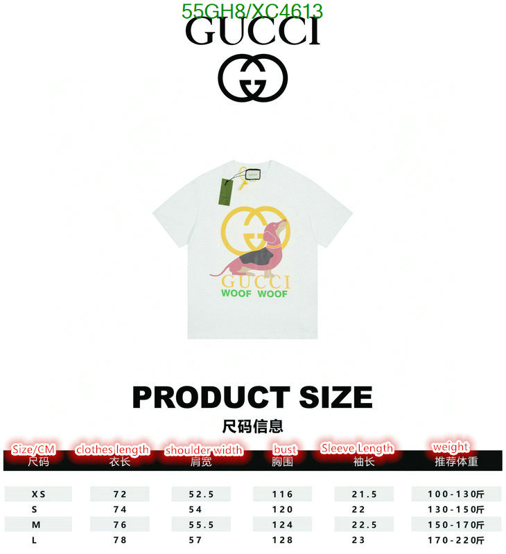 Clothing-Gucci, Code: XC4613,$: 55USD