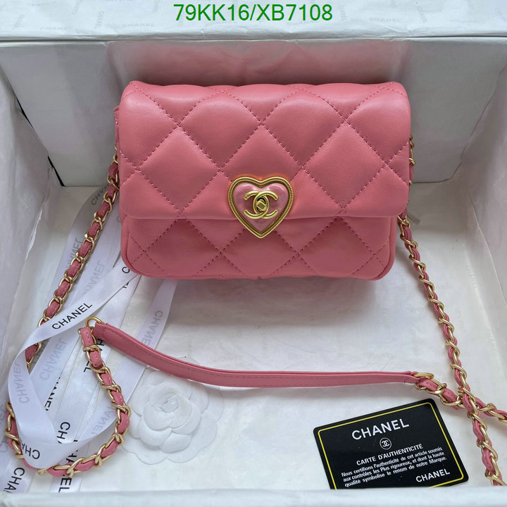 Chanel Bags ( 4A )-Diagonal-,Code: XB7108,$: 79USD