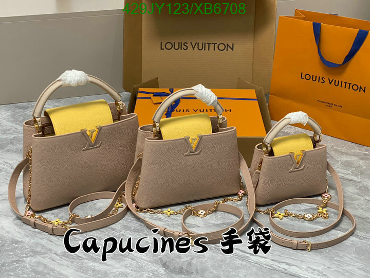 LV Bags-(Mirror)-Handbag-,Code: XB6708,