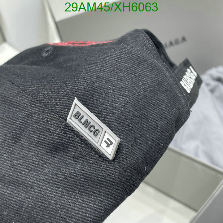 Cap -(Hat)-Balenciaga, Code: XH6063,$: 29USD