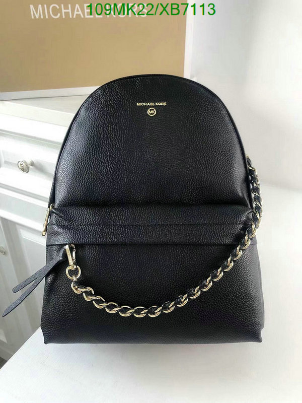 Michael Kors Bag-(4A)-Backpack-,Code: XB7113,$: 109USD