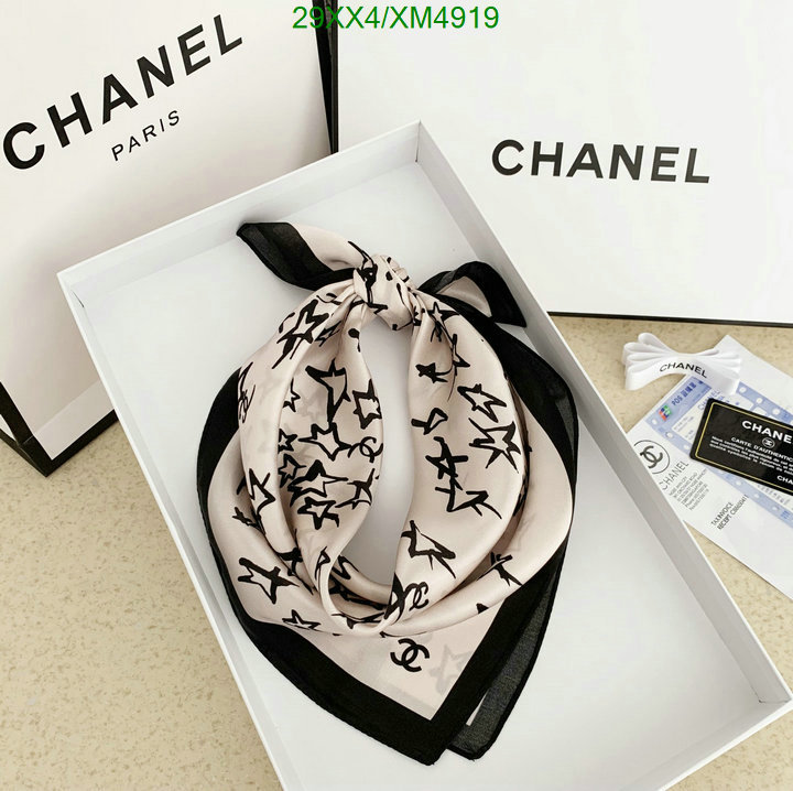 Scarf-Chanel, Code: XM4919,$: 29USD