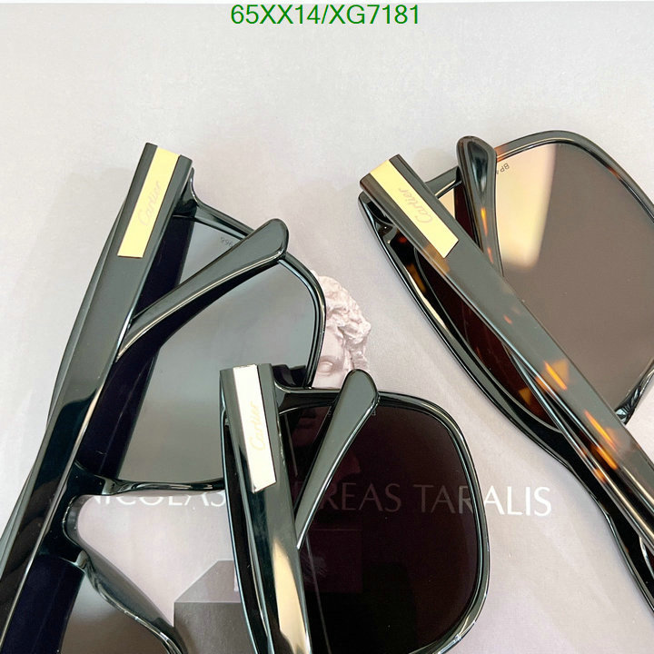 Glasses-Cartier, Code: XG7181,$: 65USD