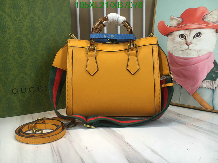 Gucci Bag-(4A)-Diana-Bamboo-,Code: XB7078,$: 105USD