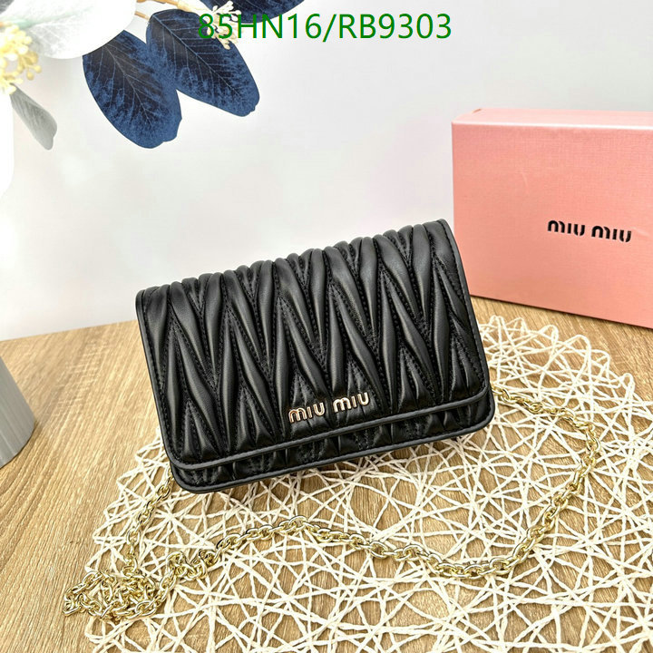 Miu Miu Bag-(4A)-Diagonal- Code: RB9303 $: 85USD