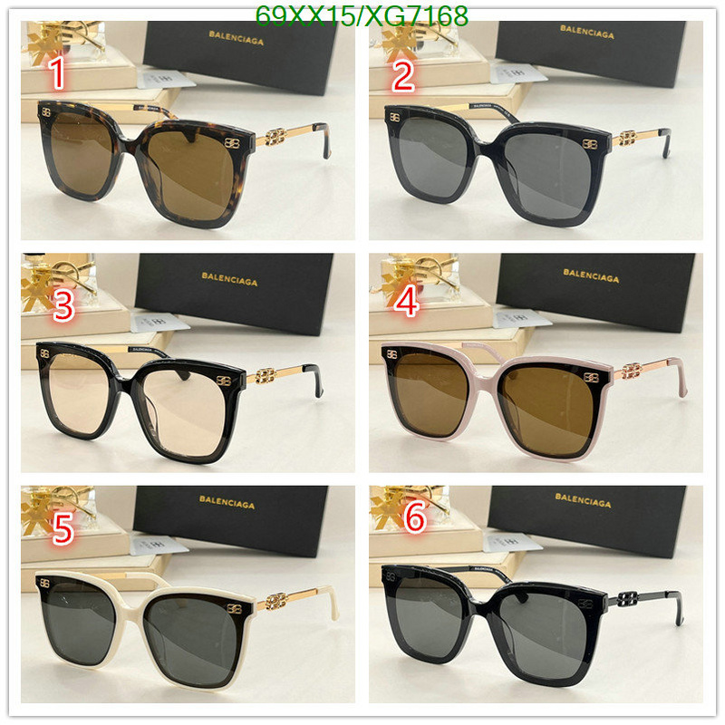 Glasses-Balenciaga, Code: XG7168,$: 69USD