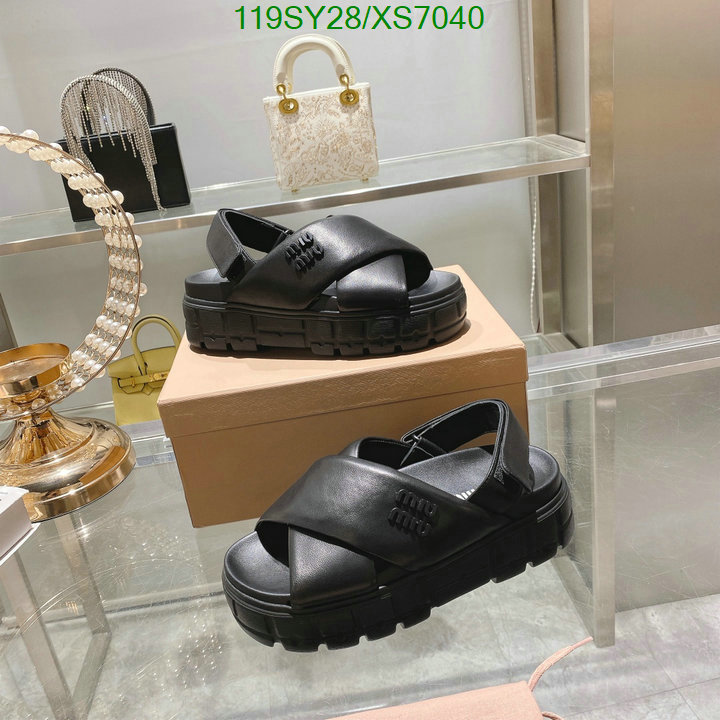 Women Shoes-Miu Miu, Code: XS7040,$: 119USD