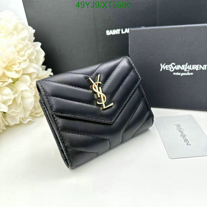 YSL Bag-(4A)-Wallet-,Code: XT5500,$: 49USD