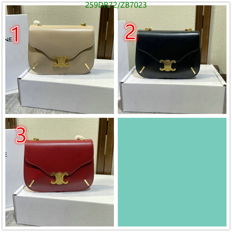 Celine Bag -(Mirror)-Triomphe Series,Code: ZB7023,$: 259USD