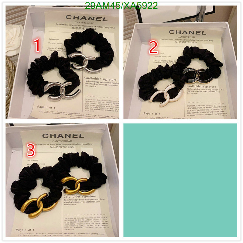 Headband-Chanel, Code: XA5922,$: 29USD