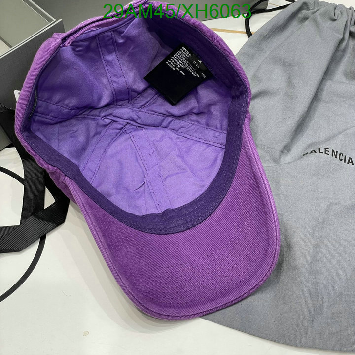 Cap -(Hat)-Balenciaga, Code: XH6063,$: 29USD