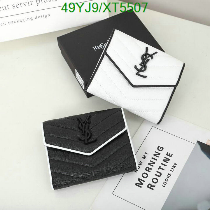 YSL Bag-(4A)-Wallet-,Code: XT5507,$: 49USD