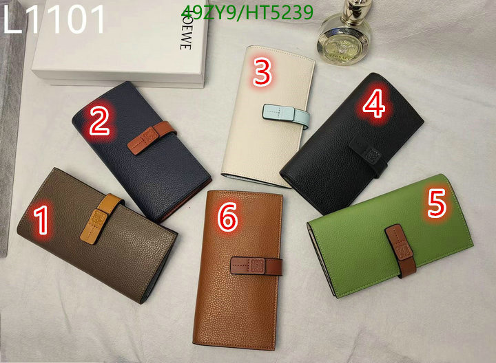 Loewe Bag-(4A)-Wallet-,Code: HT5239,$: 49USD