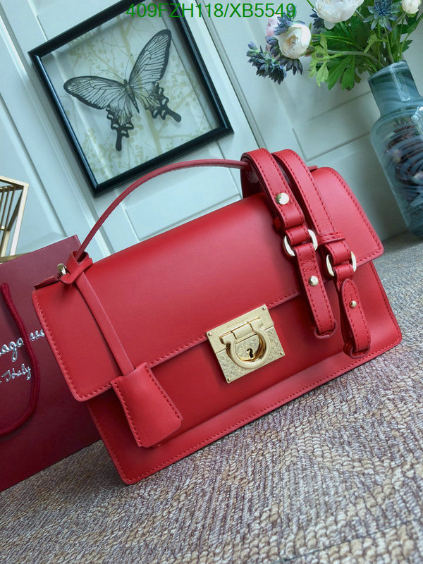 Ferragamo Bag-(Mirror)-Diagonal-,Code: XB5549,$: 409USD