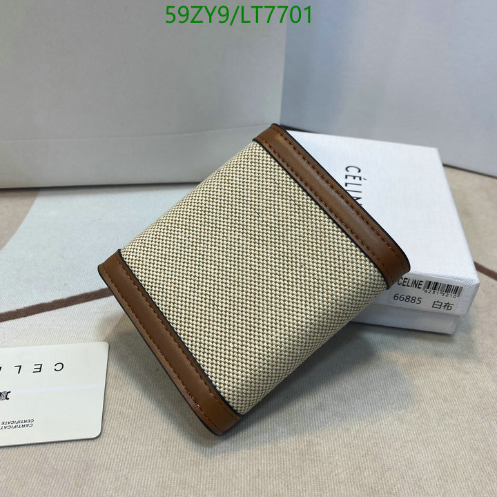 Celine Bag-(4A)-Wallet-,Code: LT7701,$: 59USD