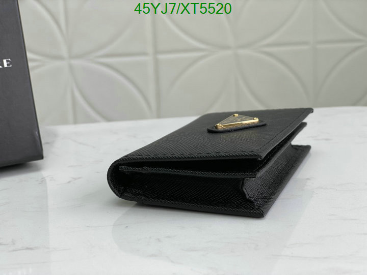 Prada Bag-(4A)-Wallet-,Code: XT5520,$: 45USD