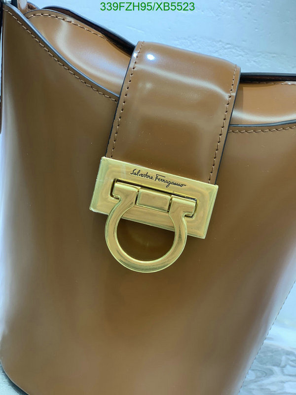 Ferragamo Bag-(Mirror)-Handbag-,Code: XB5523,$: 339USD