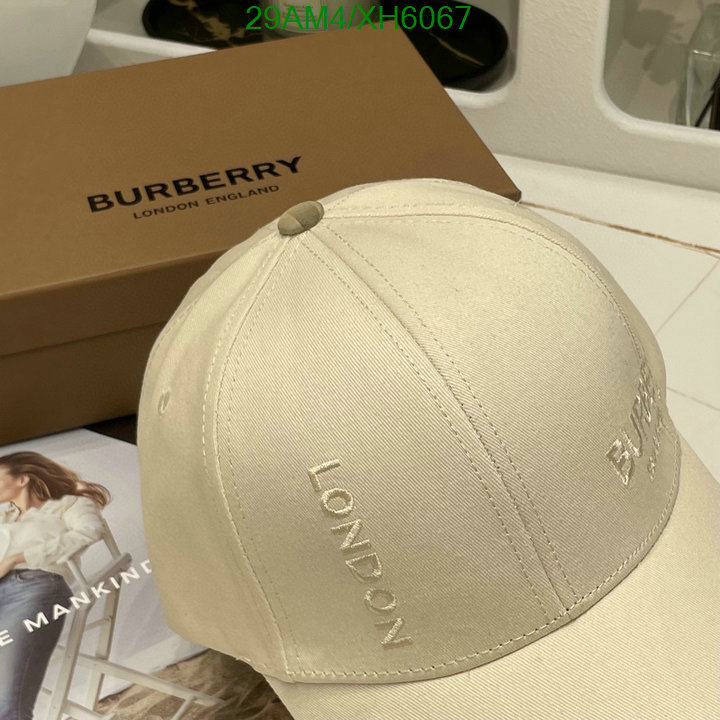 Cap -(Hat)-Burberry, Code: XH6067,$: 29USD