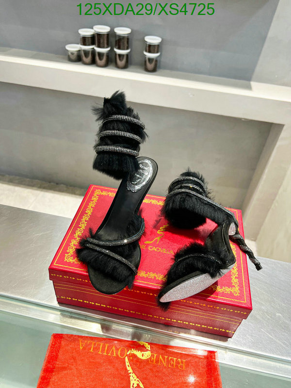 Women Shoes-Rene Caovilla, Code: XS4725,$: 125USD