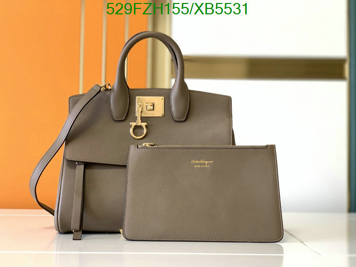 Ferragamo Bag-(Mirror)-Handbag-,Code: XB5531,$: 529USD