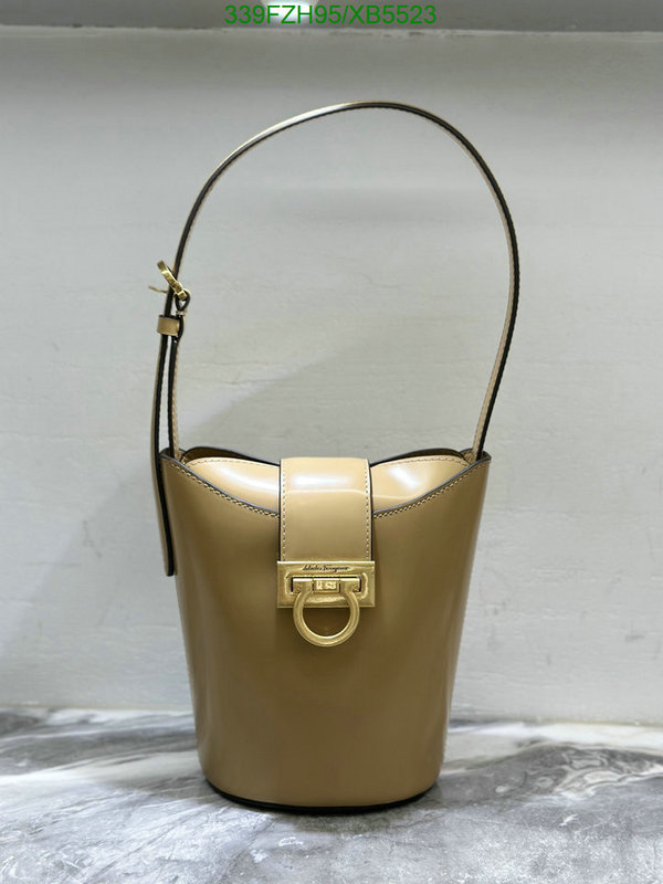 Ferragamo Bag-(Mirror)-Handbag-,Code: XB5523,$: 339USD