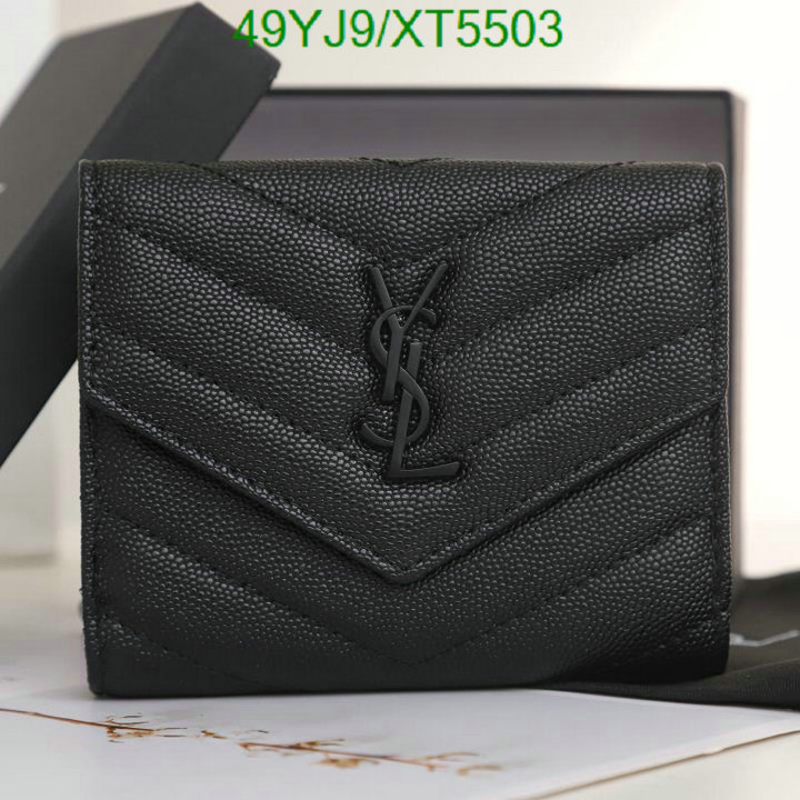 YSL Bag-(4A)-Wallet-,Code: XT5503,$: 49USD