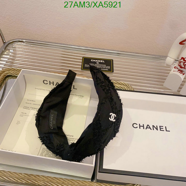 Headband-Chanel, Code: XA5921,$: 27USD