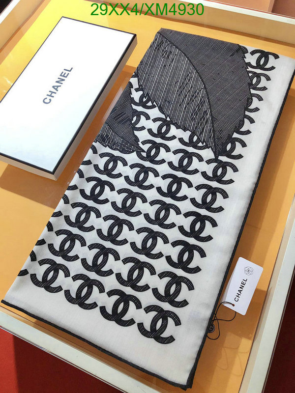 Scarf-Chanel, Code: XM4930,$: 29USD