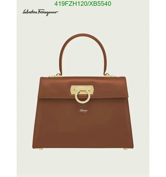 Ferragamo Bag-(Mirror)-Handbag-,Code: XB5540,$: 419USD