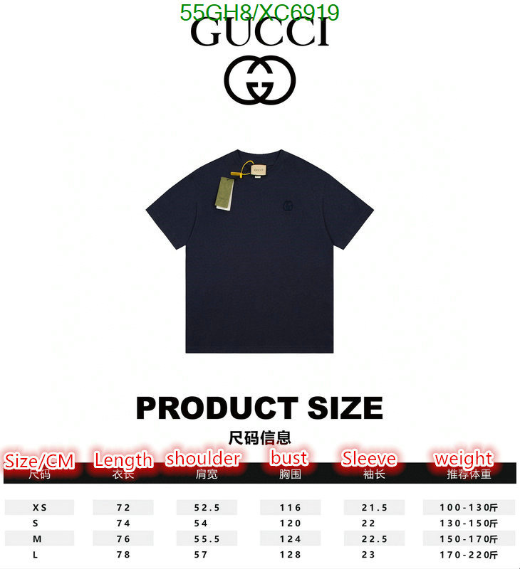 Clothing-Gucci, Code: XC6919,$: 55USD