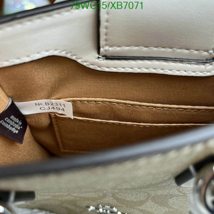 Coach Bag-(4A)-Diagonal-,Code: XB7071,$: 79USD