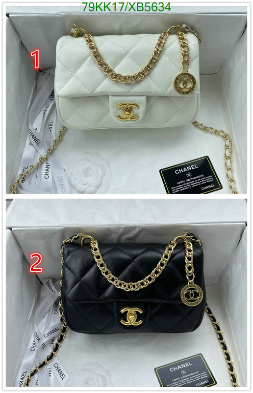 Chanel Bags ( 4A )-Diagonal-,Code: XB5634,$: 79USD