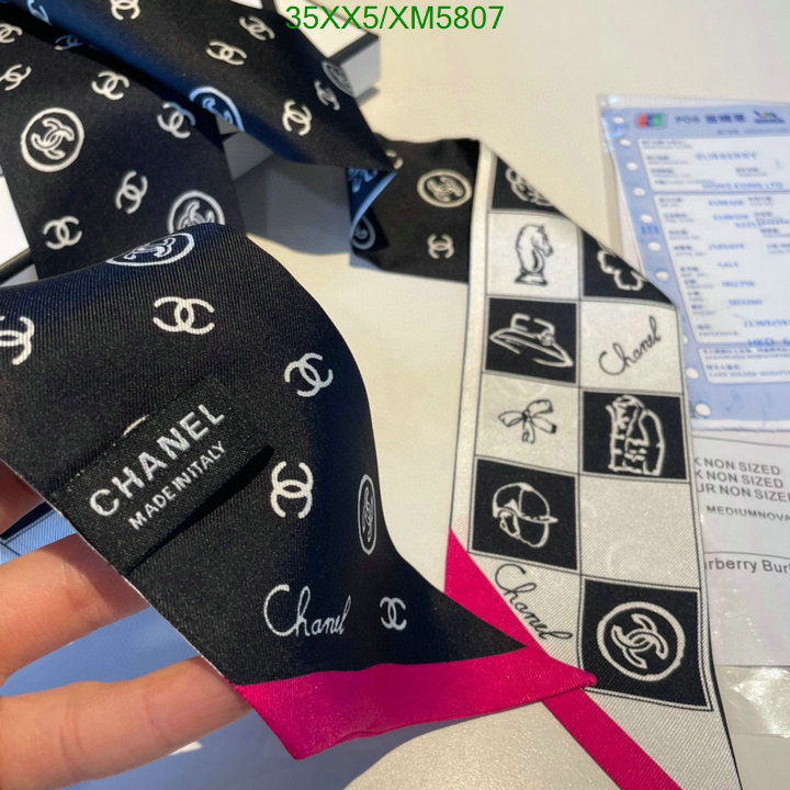 Scarf-Chanel, Code: XM5807,$: 35USD