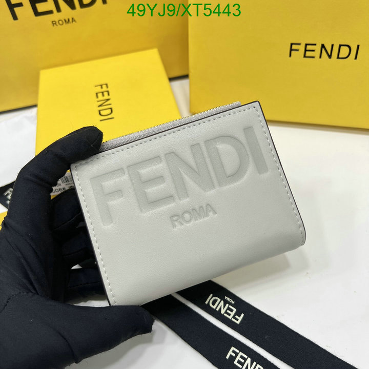 Fendi Bag-(4A)-Wallet-,Code: XT5443,$: 49USD