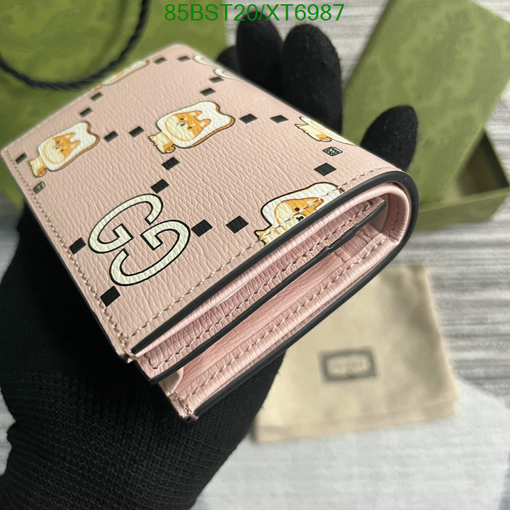 Gucci Bag-(Mirror)-Wallet-,Code: XT6987,$: 85USD