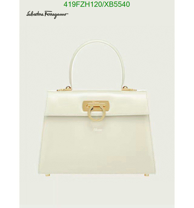 Ferragamo Bag-(Mirror)-Handbag-,Code: XB5540,$: 419USD