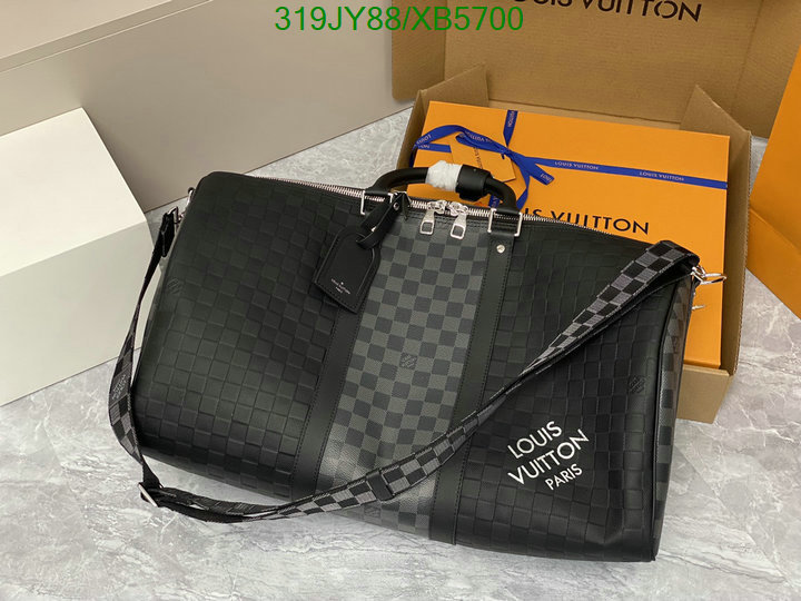 LV Bags-(Mirror)-Keepall BandouliRe 45-50-,Code: XB5700,$: 319USD