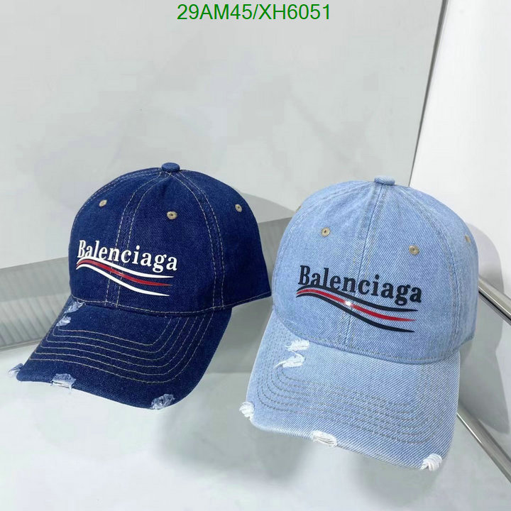 Cap -(Hat)-Balenciaga, Code: XH6051,$: 29USD