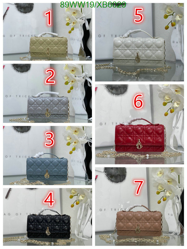 Dior Bags-(4A)-Lady-,Code: XB6029,$: 89USD