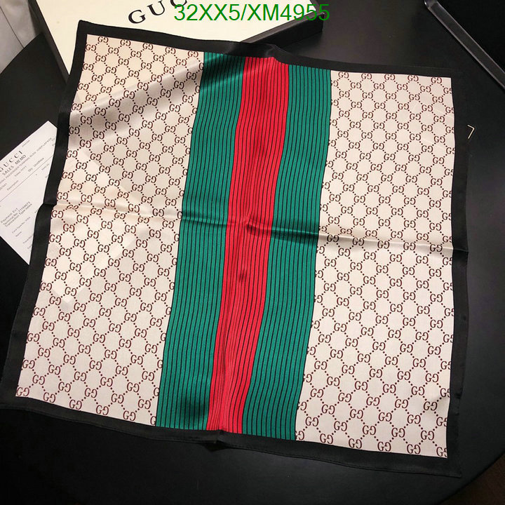 Scarf-Gucci, Code: XM4955,$: 32USD