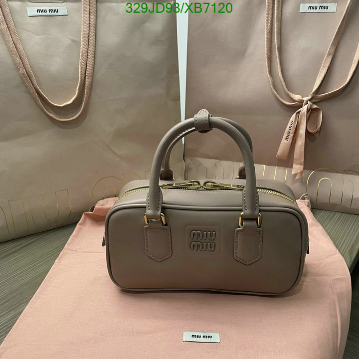 Miu Miu Bag-(Mirror)-Diagonal-,Code: XB7120,$: 329USD