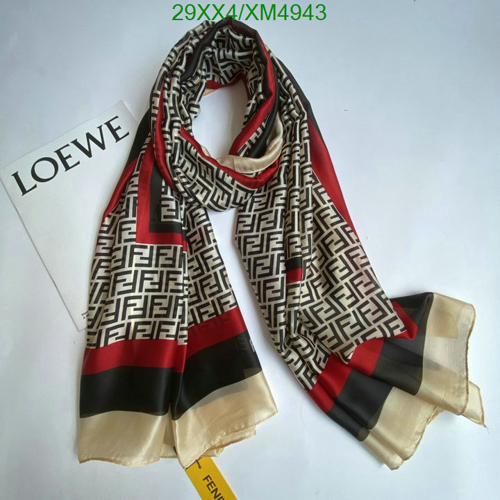 Scarf-Fendi, Code: XM4943,$: 29USD